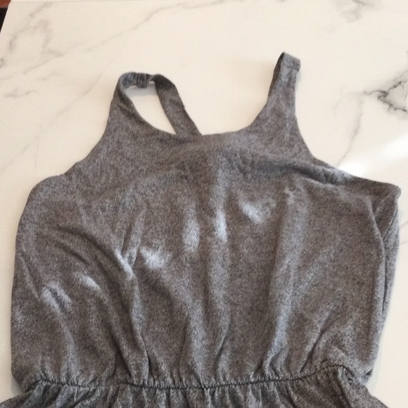 GREY TWIST BACK ROMPER - Picture 3 of 6
